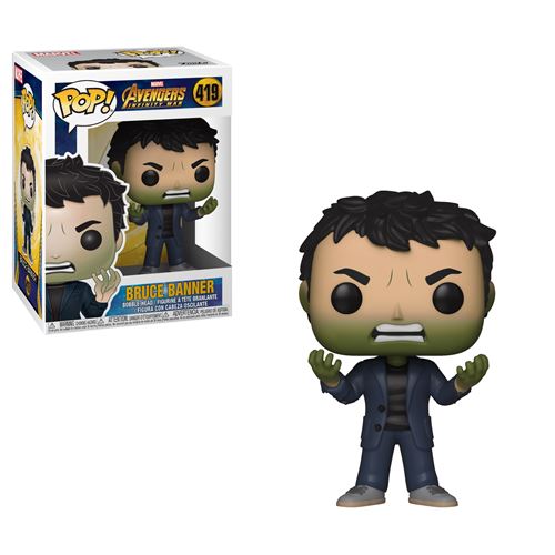 Figurine Funko Pop Infinity War Saison 2 Banner With Hulk Head État correct - Marvel reconditionné disponible sur Fnac