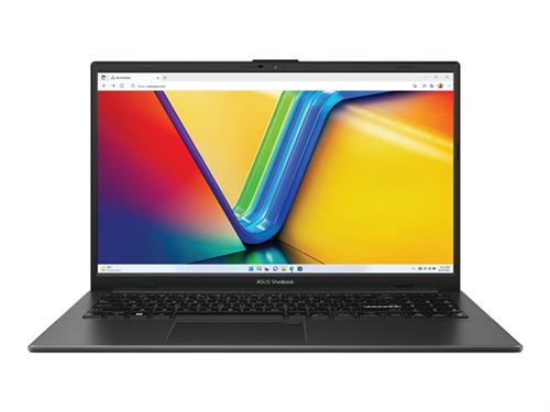 ASUS Vivobook Go 15 E1504FA-BQ1680W - Conception de charnière à 180 degrés - AMD Ryzen 5 - 7520U / jusqu'à 4.3 GHz - Win 11 Home - Radeon 610M - 8 Go RAM - 512 Go SSD NVMe - 15.6"" 1920 x 1080 (Full HD) - Wi-Fi 6E, Bluetooth - noir mélangé - clavier État correct - N/A reconditionné disponible sur Fnac