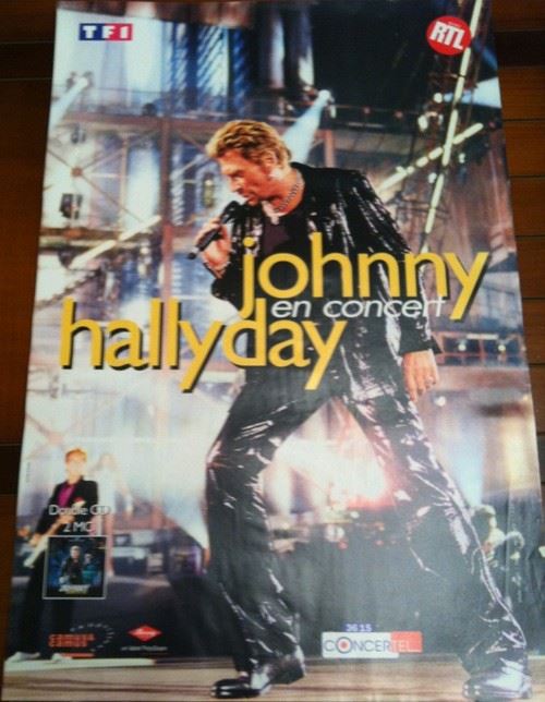Johnny HALLYDAY - 40x60 cm - AFFICHE / POSTER État correct - N/A reconditionné disponible sur Fnac