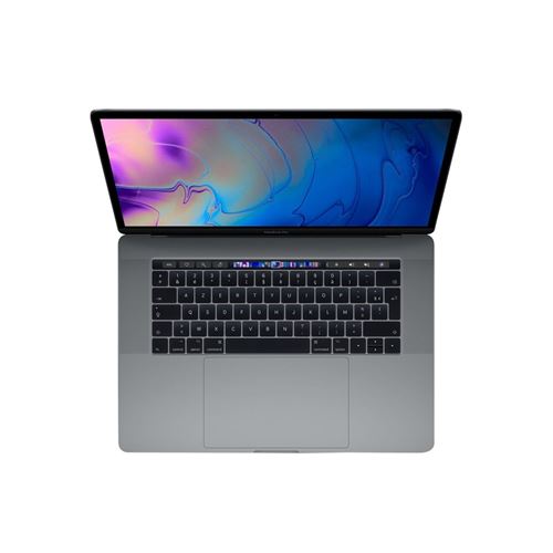 MacBook Pro Touch Bar 15 i7 2,6 Ghz 16 Go RAM 512 Go SSD Gris Sidéral 2016 - Reconditionné État correct - N/A reconditionné disponible sur Fnac