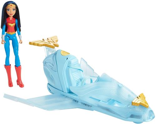 Poupée Dc Super Hero Girl Wonder Woman et Invisible Jet État correct - DC Super Hero Girls reconditionné disponible sur Fnac
