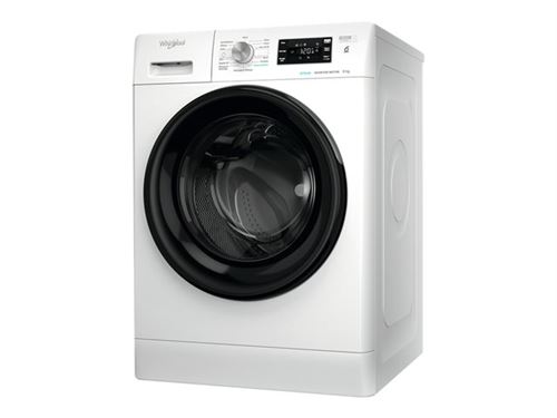 Whirlpool Fresh Care + FFBP9469BVFR - Machine à laver - largeur : 59.5 cm - profondeur : 63 cm - hauteur : 85 cm - chargement frontal - 62 litres - 9 kg - 1400 tours/min - blanc État correct - N/A reconditionné disponible sur Fnac