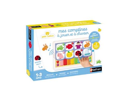 Acheter Jeu interactif Nathan Mes comptines à jouer et à chanter État correct - 21,96 € Jeu interactif Nathan Mes comptines à jouer et à chanter État correct - N/A reconditionné disponible sur Fnac