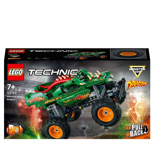 LEGO® Technic 42149 Monster Jam Dragon État correct - LEGO Technic reconditionné disponible sur Fnac