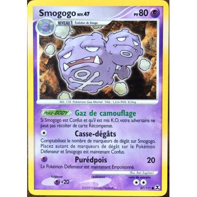 carte Pokémon 87 Smogogo 80 PV Platine Rivaux Émergents État correct - Pokémon reconditionné disponible sur Fnac