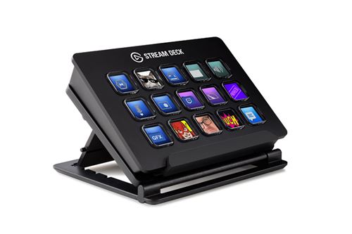 Contrôleur de création de contenus en direct Corsair Elgato Stream Deck Noir État correct - Elgato reconditionné disponible sur Fnac