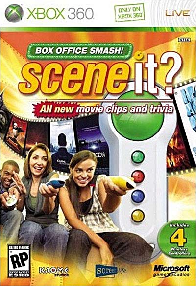 Scene it ! Box Office Smash ! + 4 Buzzers État correct - Microsoft reconditionné disponible sur Fnac
