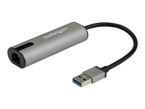 Startech Carte réseau externe USB 3.0 vers 2.5 Gigabit Ethernet - Adaptateur 2.5GBASE-T - IEEE 802.3bz - Mac, Windows, Linux (US2GA30) - Adaptateur réseau - USB 3.0 - Ethernet 10M/100M/1G/2,5 Gigabit x 1 - noir, gris sidéral État correct - N/A reconditionné disponible sur Fnac