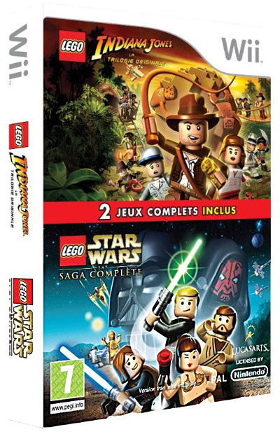 Acheter Bi-Pack Lego Indiana Jones + Lego Star Wars - La Saga Complète État correct - 76,00 € Bi-Pack Lego Indiana Jones + Lego Star Wars - La Saga Complète État correct - Activision Blizzard reconditionné disponible sur Fnac