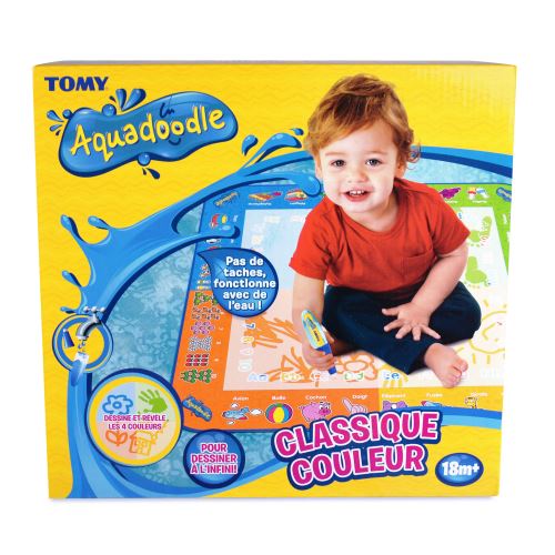 Tapis de dessin Tomy Aquadoodle Classique 4 couleurs État correct - Tomy reconditionné disponible sur Fnac