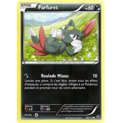 Acheter Carte Pokemon - XY11- Offensive vapeur - Farfuret - PV 60 - 60/114 - Commune - VF État correct - 16,00 € Carte Pokemon - XY11- Offensive vapeur - Farfuret - PV 60 - 60/114 - Commune - VF État correct - Asmodee reconditionné disponible sur Fnac