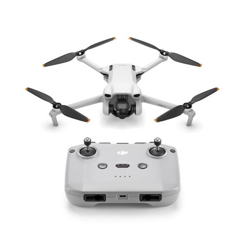 Drone Dji Mini 3 avec télécommande sans écran Gris État correct - DJI reconditionné disponible sur Fnac