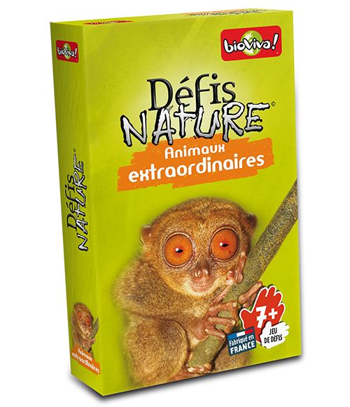 Jeu pour découvrir la nature Défis Nature Bioviva Animaux Extraordinaires État correct - Défis Nature reconditionné disponible sur Fnac