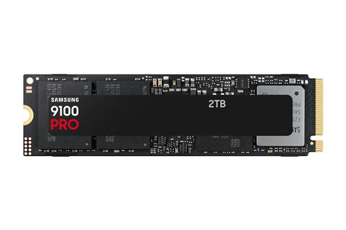 Disque SSD interne Samsung 9100 PRO MZ-VAP2T0 2 To Noir État correct - Samsung reconditionné disponible sur Fnac