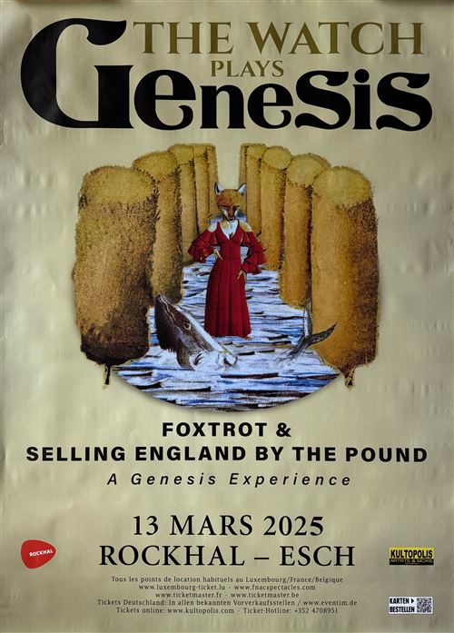 Acheter Affiche - The Watch Plays Genesis - Concert Luxembourg 2025 - 80x120cm État correct - 19,99 € Affiche - The Watch Plays Genesis - Concert Luxembourg 2025 - 80x120cm État correct - N/A reconditionné disponible sur Fnac