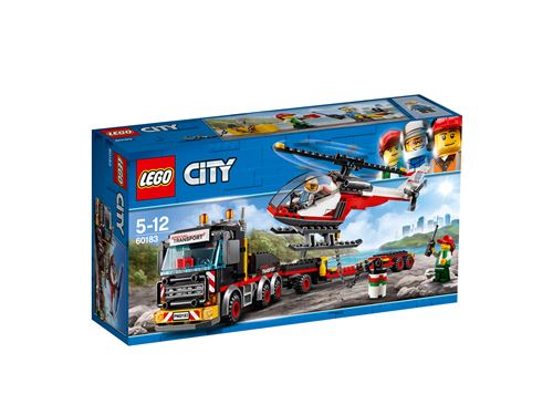 Acheter LEGO® City Great Vehicles 60183 Le transporteur d'hélicoptère État correct - 48,12 € LEGO® City Great Vehicles 60183 Le transporteur d'hélicoptère État correct - Lego reconditionné disponible sur Fnac