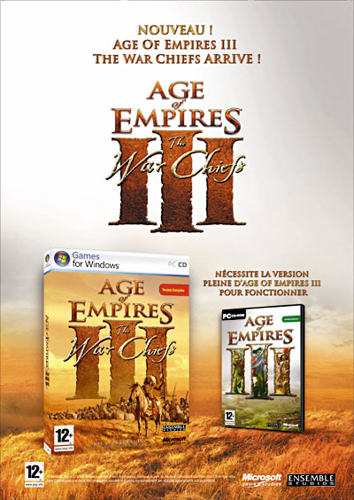 Acheter Age of Empires III - Gold Edition État correct - 29,20 € Age of Empires III - Gold Edition État correct - Microsoft reconditionné disponible sur Fnac