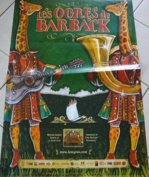 Acheter Les Ogres De Barback - 70x100 cm - AFFICHE / POSTER État correct - 17,99 € Les Ogres De Barback - 70x100 cm - AFFICHE / POSTER État correct - N/A reconditionné disponible sur Fnac