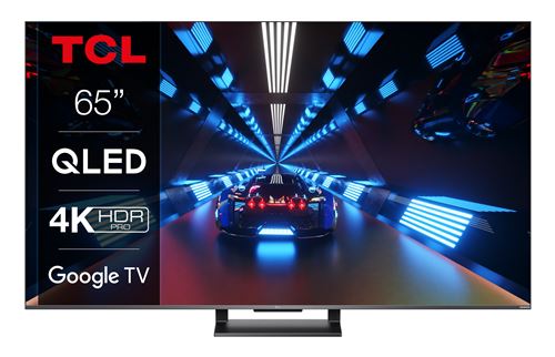 TV TCL 65C735 65'' QLED 4K UHD Smart TV Aluminium brossé - État correct TCL sur Fnac