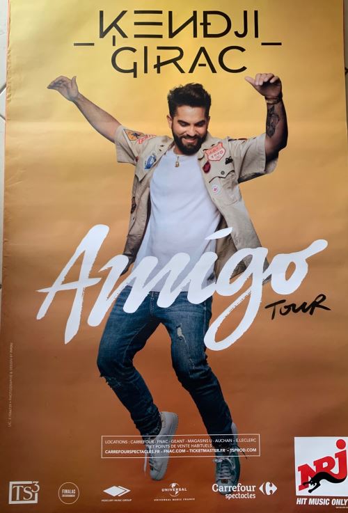 Acheter Kendji GIRAC - Amigo Tour 2019 - AFFICHE État correct - 25,99 € Kendji GIRAC - Amigo Tour 2019 - AFFICHE État correct - N/A reconditionné disponible sur Fnac