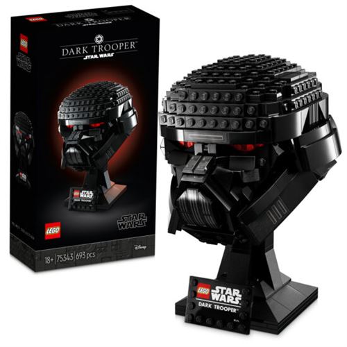 Acheter LEGO® Star Wars™ 75343 Le casque du Dark Trooper État correct - 119,90 € LEGO® Star Wars™ 75343 Le casque du Dark Trooper État correct - N/A reconditionné disponible sur Fnac