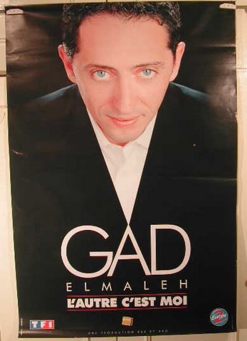 GAD Elmaleh - 80x120 cm - AFFICHE / POSTER État correct - N/A reconditionné disponible sur Fnac