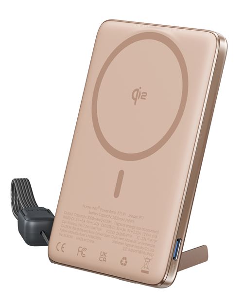 Batterie externe Iniu MagPro Ultra Slim 5000 mAh Desert Titanium État correct - N/A (je n'ai pas trouvé de marque connue reconditionné disponible sur Fnac