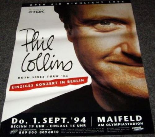 Phil Collins - 60x84 cm - AFFICHE / POSTER État correct - N/A reconditionné disponible sur Fnac