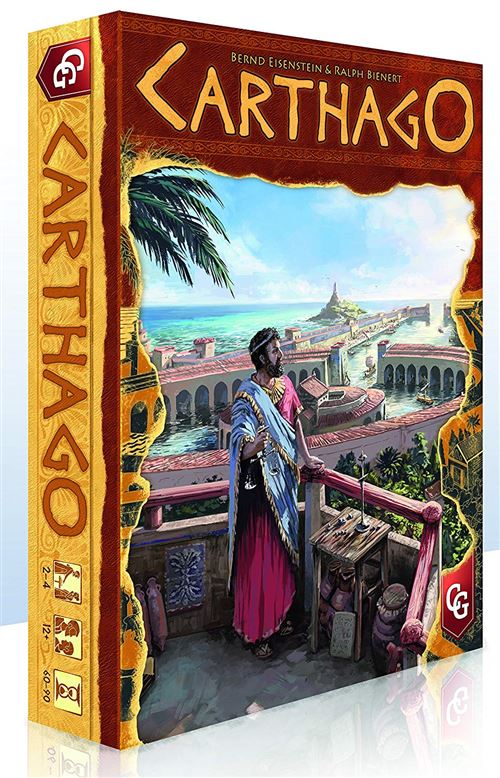 Jeu de société Capstone Games Carthago État correct - Capstone Games reconditionné disponible sur Fnac