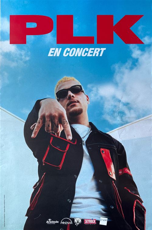 Affiche - PLK - Tour 2024 - 80x120cm État correct - N/A reconditionné disponible sur Fnac