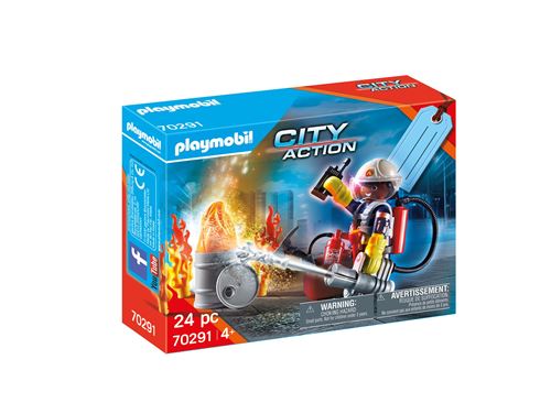 Playmobil City Action 70291 Set cadeau pompier État correct - Playmobil reconditionné disponible sur Fnac