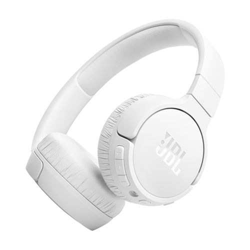 Casque arceau supra-auriculaire sans fil JBL Tune 670NC avec réduction de bruit Blanc État correct - JBL reconditionné disponible sur Fnac