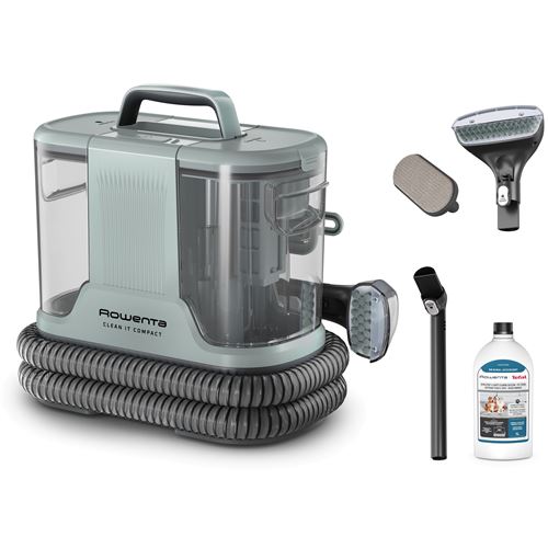 Acheter Shampouineuse Rowenta Clean It Compact IN3020F0 400W Vert État correct - 114,99 € Shampouineuse Rowenta Clean It Compact IN3020F0 400W Vert État correct - Rowenta reconditionné disponible sur Fnac