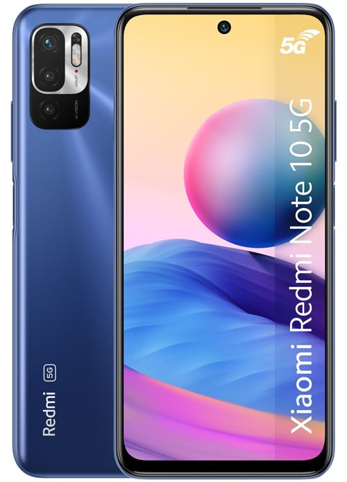 Acheter Smartphone Xiaomi Redmi Note 10 5G 6,5"" Double SIM 128 Go Bleu État correct - 102,00 € Smartphone Xiaomi Redmi Note 10 5G 6,5"" Double SIM 128 Go Bleu État correct - Xiaomi reconditionné disponible sur Fnac