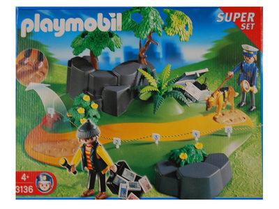 PLAYMOBIL - Super set Policier et voleur État correct - Playmobil reconditionné disponible sur Fnac