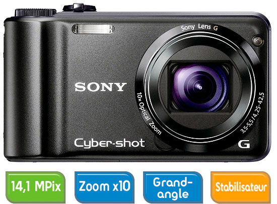 Sony Cyber-shot DSC-H55 Noir État correct - Sony reconditionné disponible sur Fnac