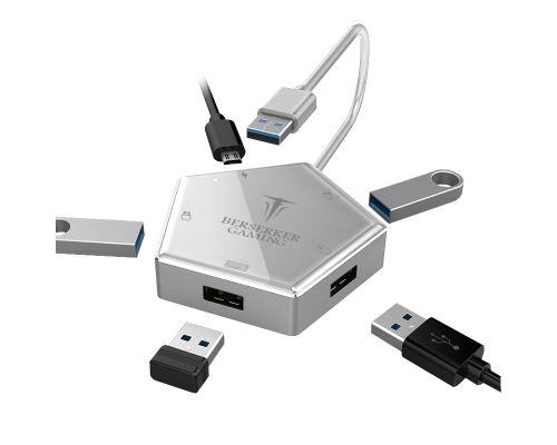 Convertisseur de jeu Alpha Omega Players Hermod avec 4 ports USB 3.0 G1 Argent État correct - N/A reconditionné disponible sur Fnac