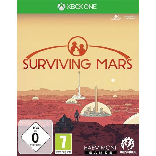 Acheter Jeu vidéo - KOCH MEDIA - Surviving Mars - Xbox One - Simulation de colonisation - Edition Standard État correct - 16,16 € Jeu vidéo - KOCH MEDIA - Surviving Mars - Xbox One - Simulation de colonisation - Edition Standard État correct - reconditionné disponible sur Fnac