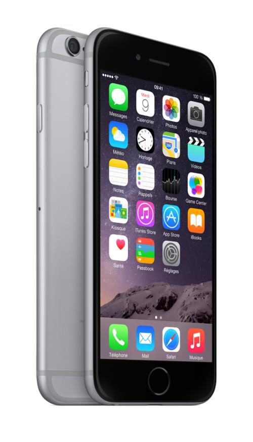Apple iPhone 6 128 Go 4.7'' Gris Sidéral État correct - Apple reconditionné disponible sur Fnac