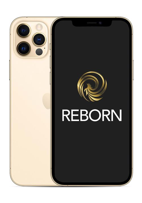 Apple iPhone 12 Pro 6,1"" 5G 128 Go Double SIM Or Reconditionné Grade A Reborn État correct - N/A reconditionné disponible sur Fnac