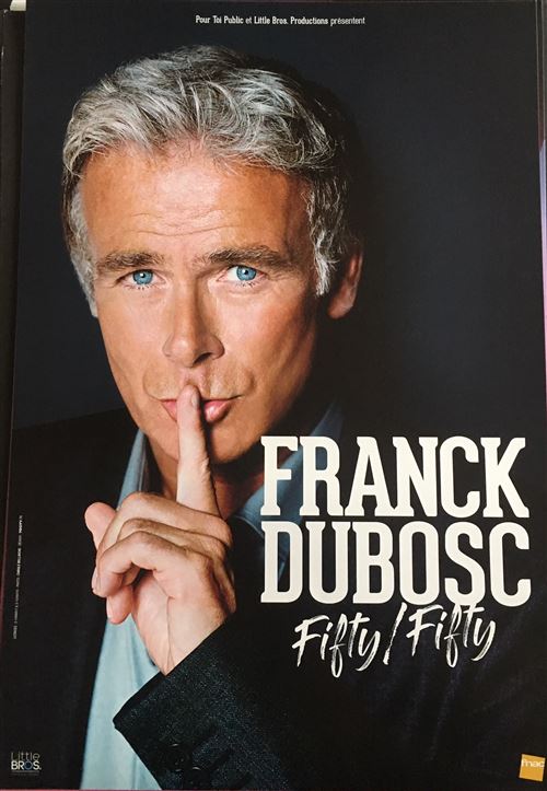 Franck DUBOSC - Fifty/Fifty - AFFICHE État correct - N/A reconditionné disponible sur Fnac