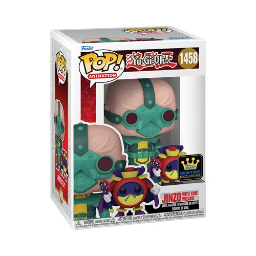 Figurine Funko Pop & Buddy Yu-Gi-Oh Jinzo with Time Wizard État correct - Funko reconditionné disponible sur Fnac