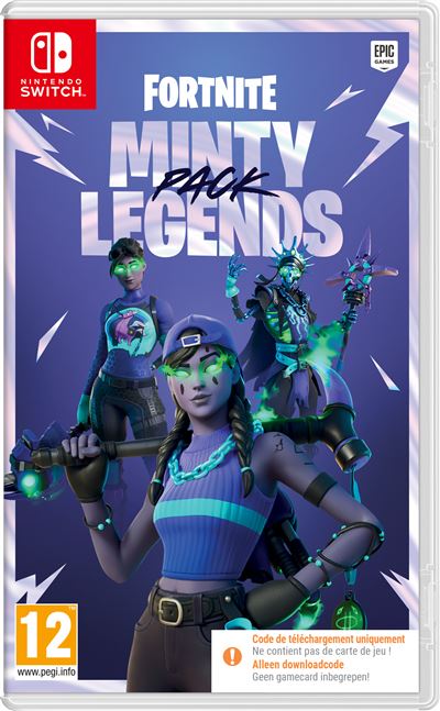Acheter Fortnite Pack Légendes fraîches Code in a Box Nintendo Switch État correct - 172,65 € Fortnite Pack Légendes fraîches Code in a Box Nintendo Switch État correct - Just for Games reconditionné disponible sur Fnac