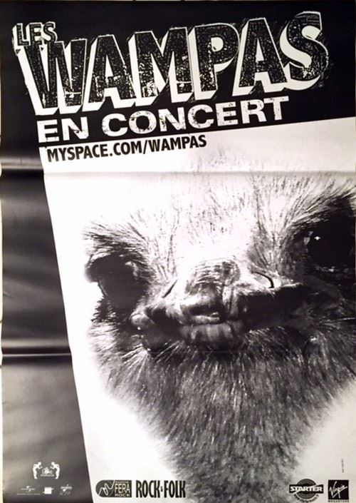 Acheter Les Wampas - 80x120 cm - AFFICHE / POSTER État correct - 13,99 € Les Wampas - 80x120 cm - AFFICHE / POSTER État correct - N/A reconditionné disponible sur Fnac