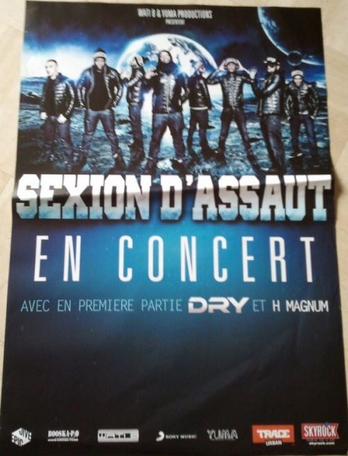 Sexion d'Assaut - 70x100 cm - AFFICHE / POSTER État correct - N/A reconditionné disponible sur Fnac
