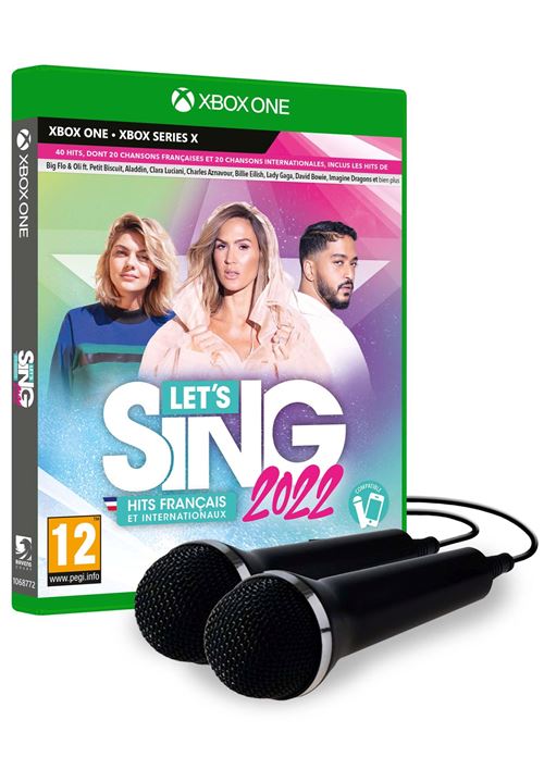 Let’s Sing 2022 avec 2 Microphones Xbox Series X État correct - Koch Media reconditionné disponible sur Fnac