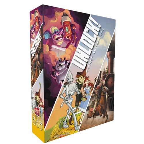 Jeu d'escape game Asmodee Unlock Secret adventures État correct - Asmodee reconditionné disponible sur Fnac