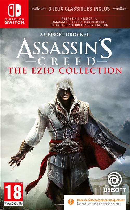 Assassin's Creed Ezio Collection Code in a Box Nintendo Switch État correct - Ubisoft reconditionné disponible sur Fnac