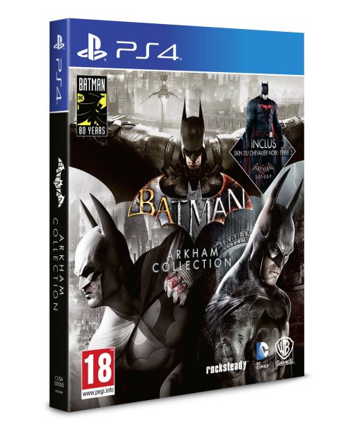 Batman Arkham Collection PS4 État correct - Warner Bros. Entertainment France reconditionné disponible sur Fnac
