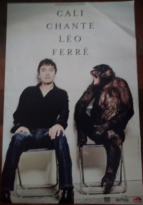 Cali - Chante Léo Ferré - AFFICHE État correct - N/A reconditionné disponible sur Fnac